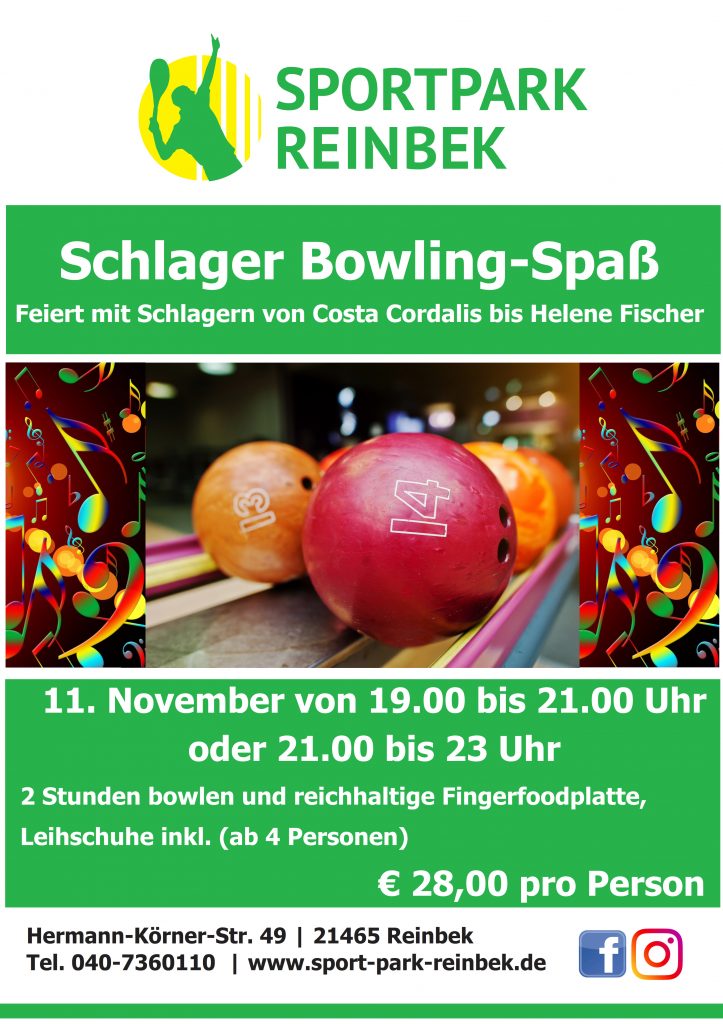 Schlager BowlingSpaß_November_1 Sportpark Reinbek